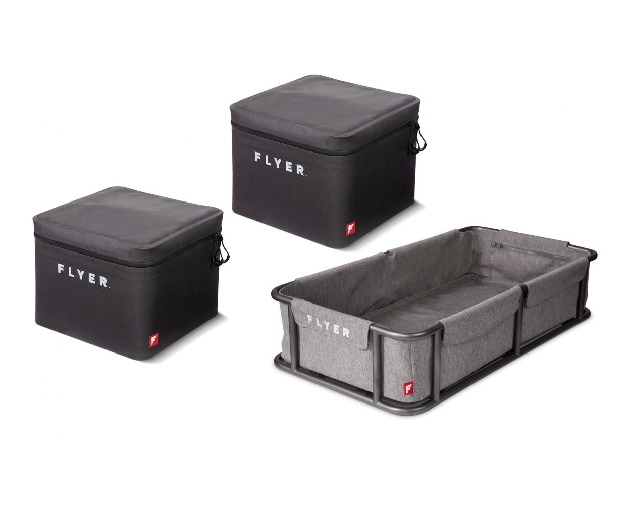 Waterproof Rear Storage Cases & Large Basket Bundle